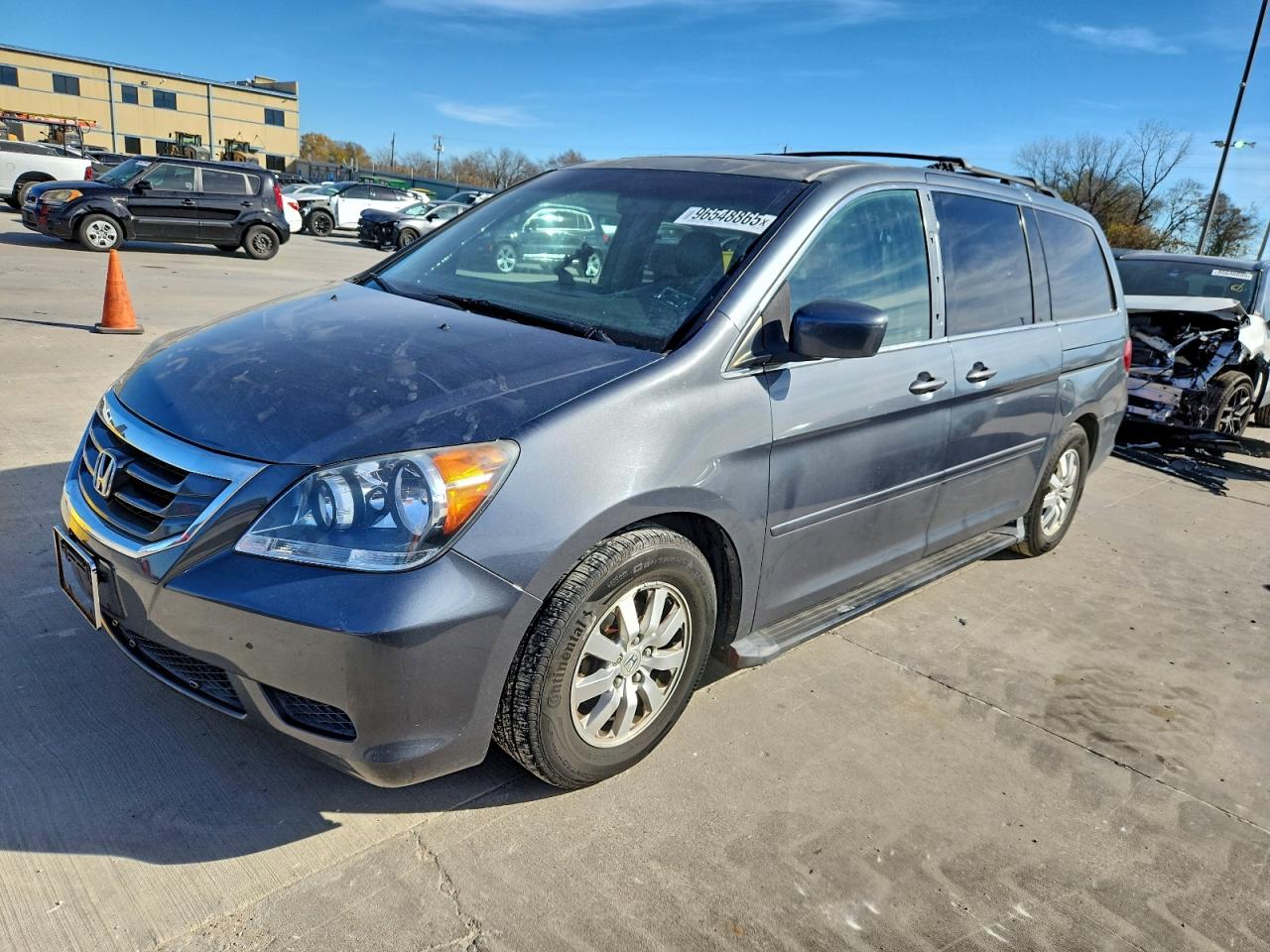 2010 HONDA ODYSSEY EXL — REAR END damage — photo 1