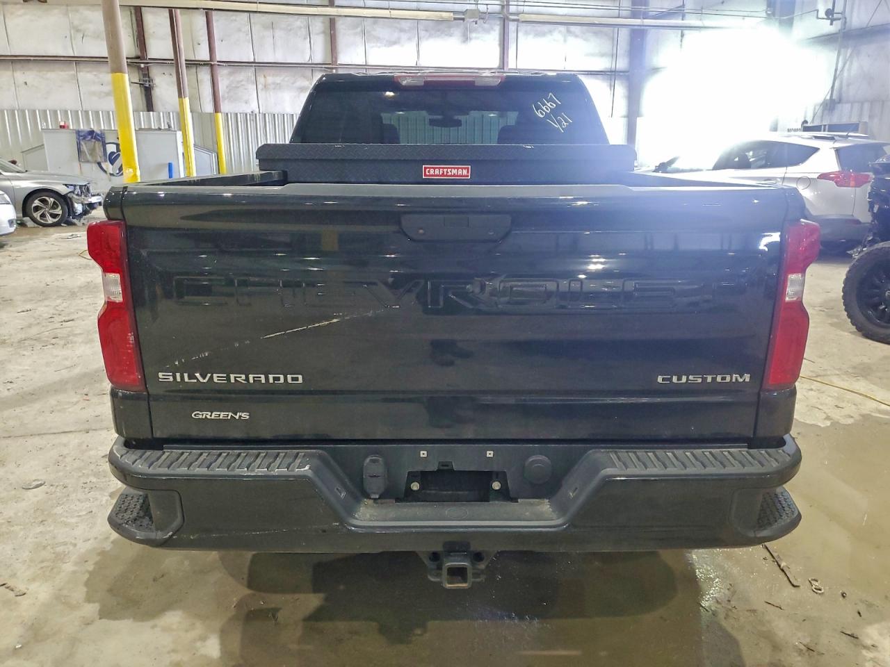 2021 CHEVROLET SILVERADO K1500 CUSTOM photo 6