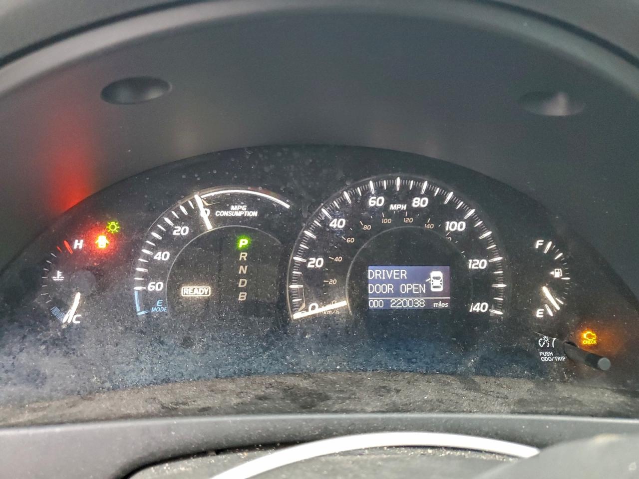 2009 TOYOTA CAMRY HYBRID photo 9