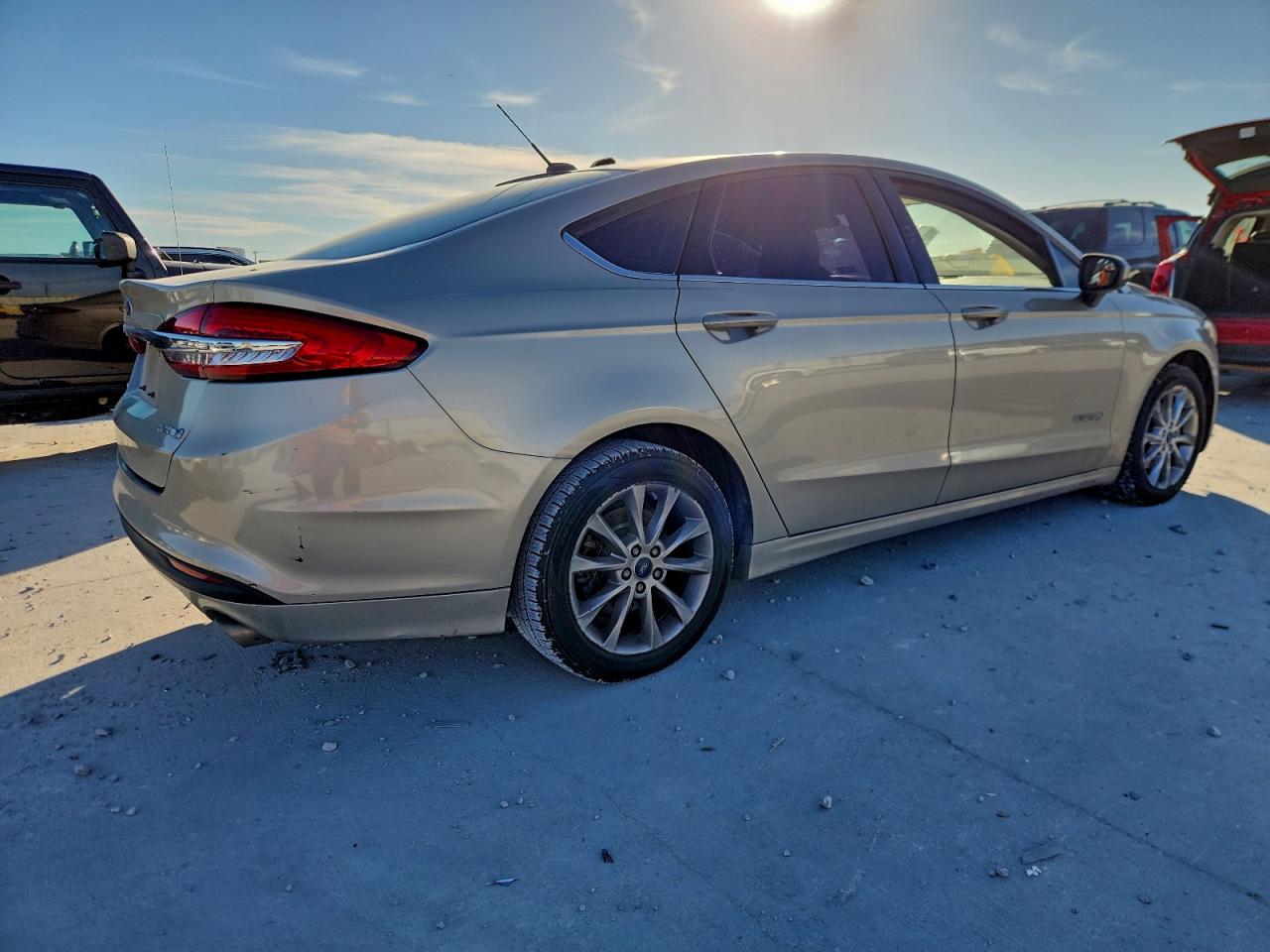 2017 FORD FUSION S HYBRID photo 3