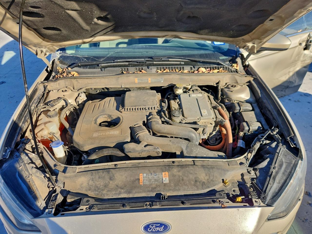 2017 FORD FUSION S HYBRID photo 11