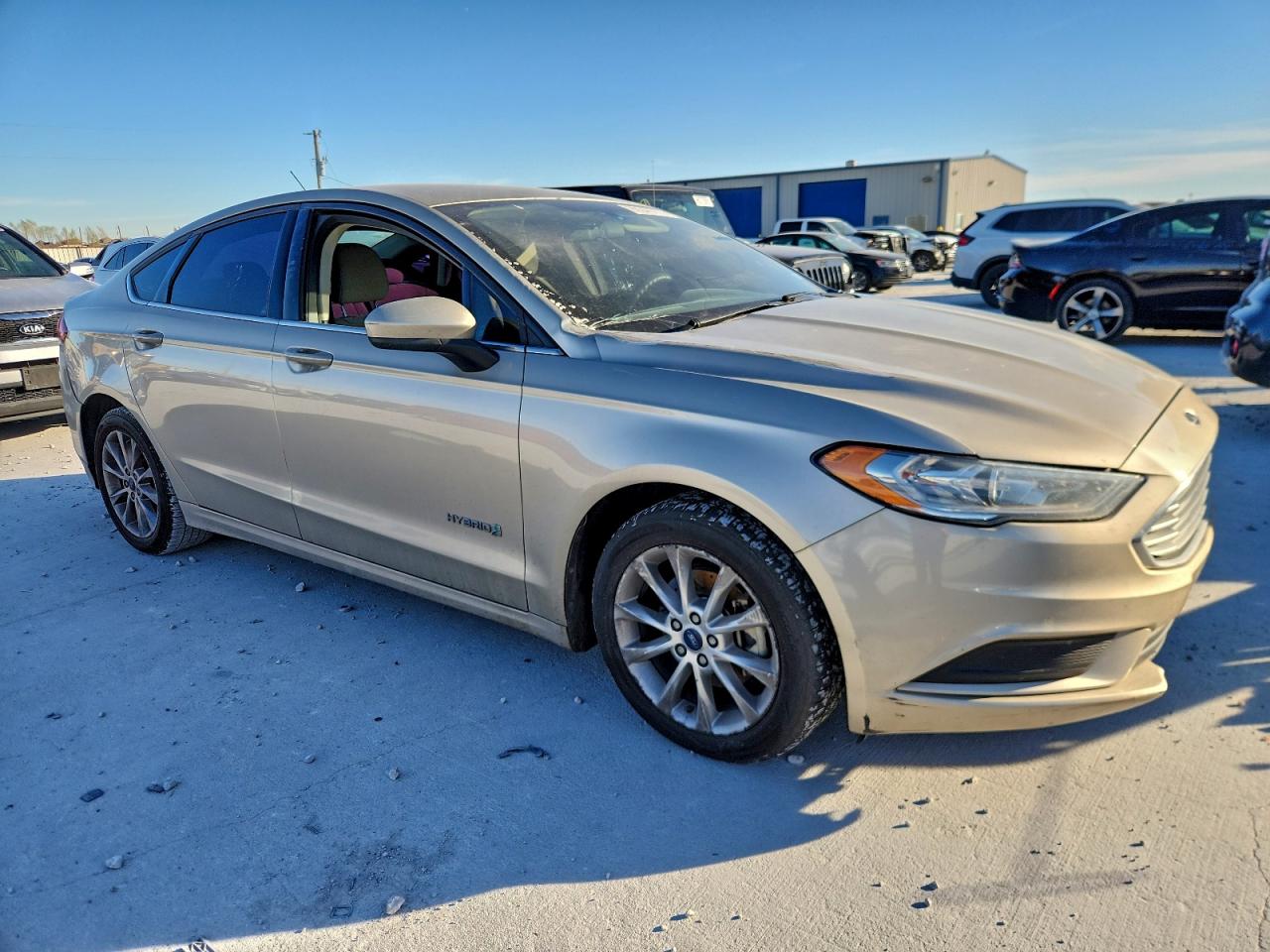 2017 FORD FUSION S HYBRID photo 4