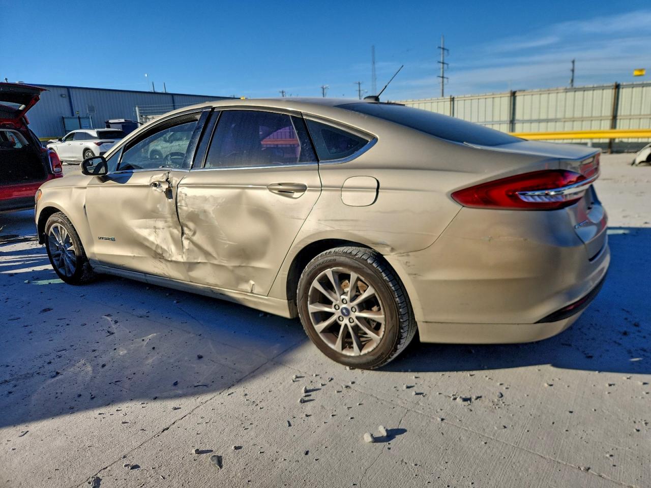 2017 FORD FUSION S HYBRID photo 2
