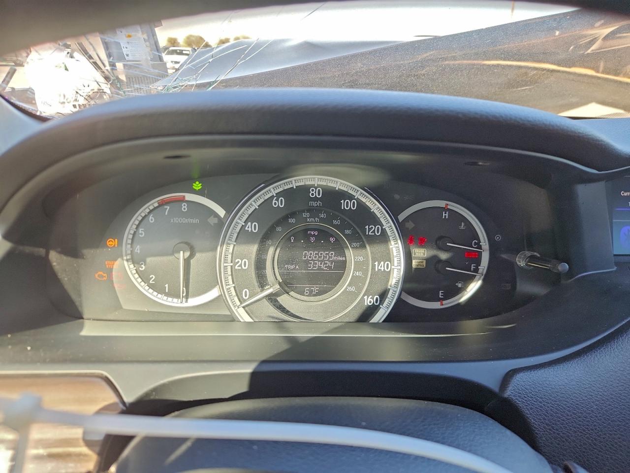 2016 HONDA ACCORD EX photo 17