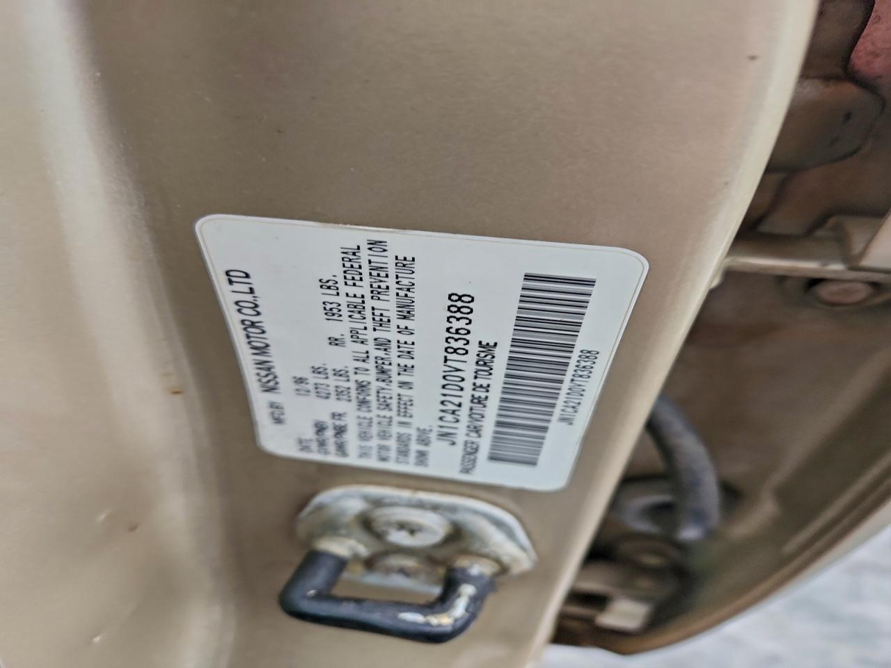 1997 NISSAN MAXIMA GLE photo 23