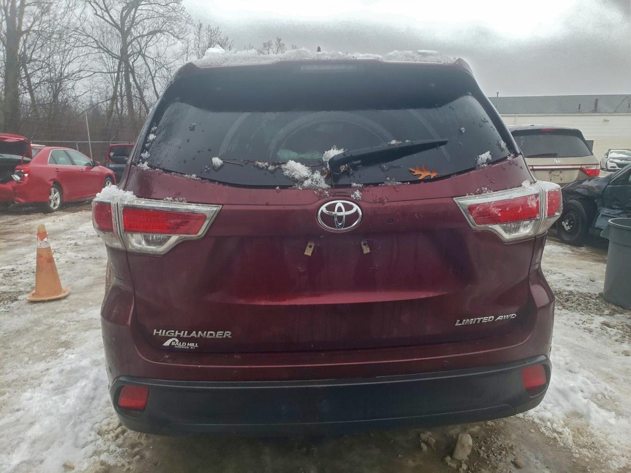 2016 TOYOTA HIGHLANDER LIMITED photo 6