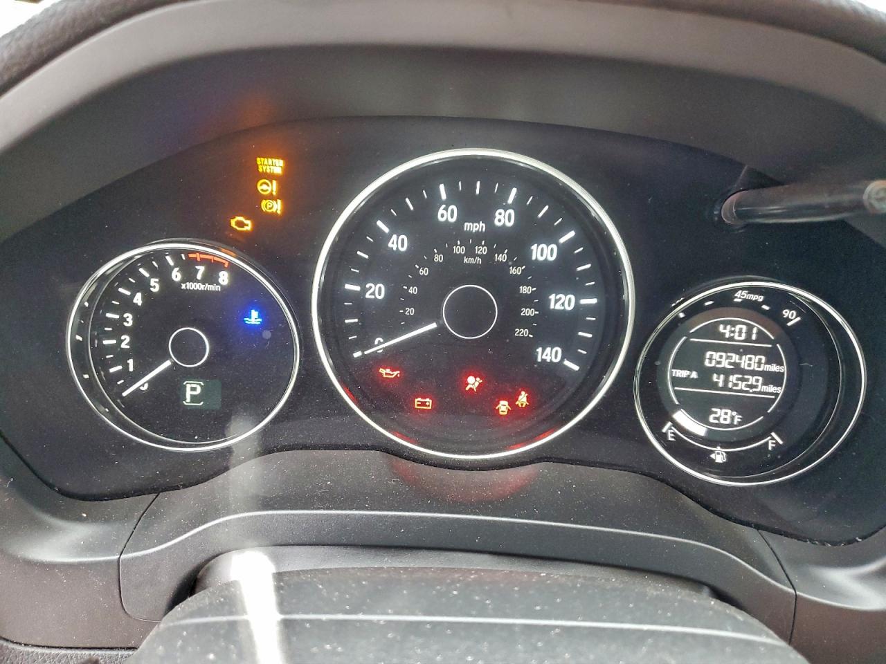 2016 HONDA HR-V EX photo 9