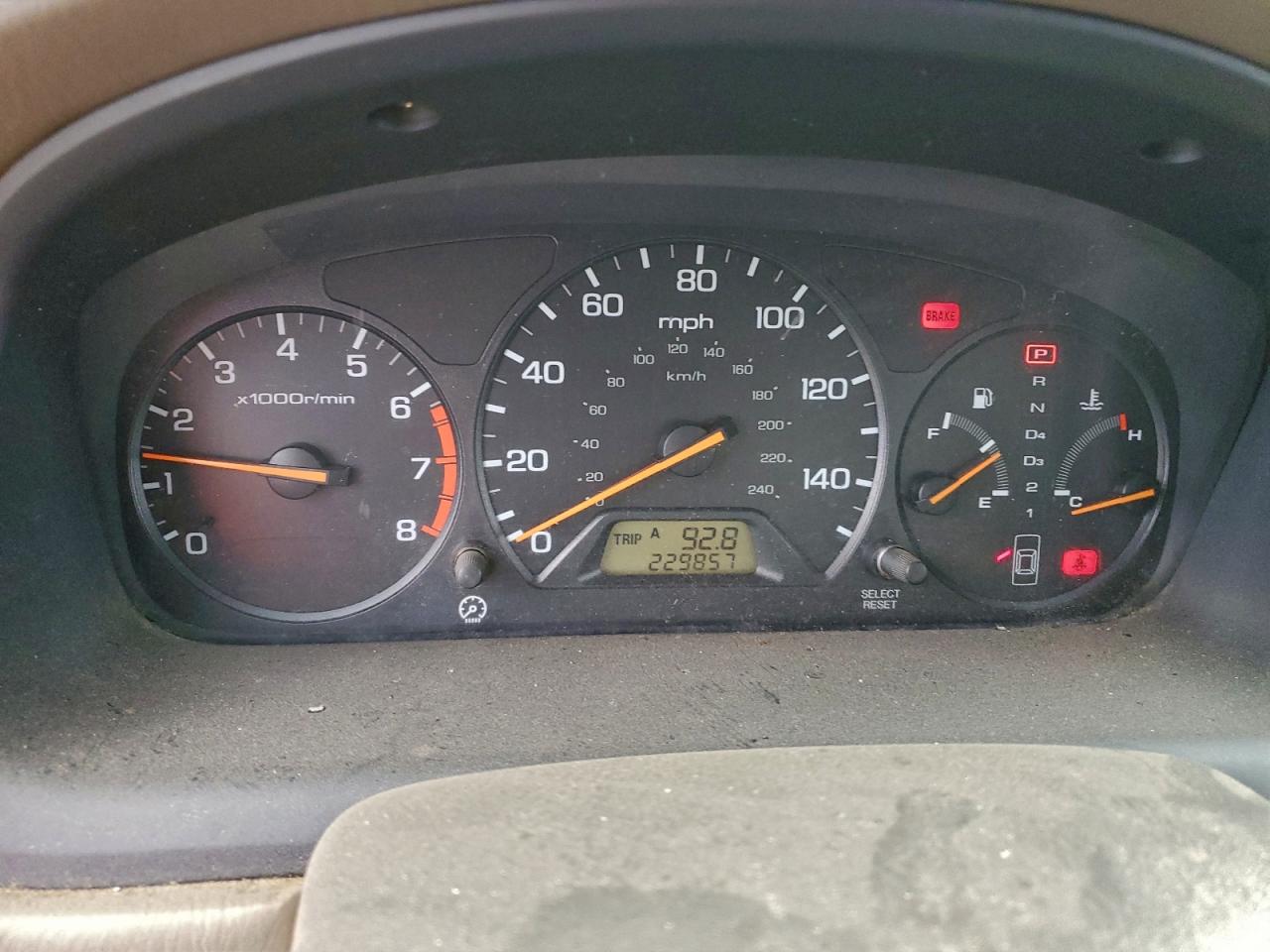 2002 HONDA ACCORD EX photo 9