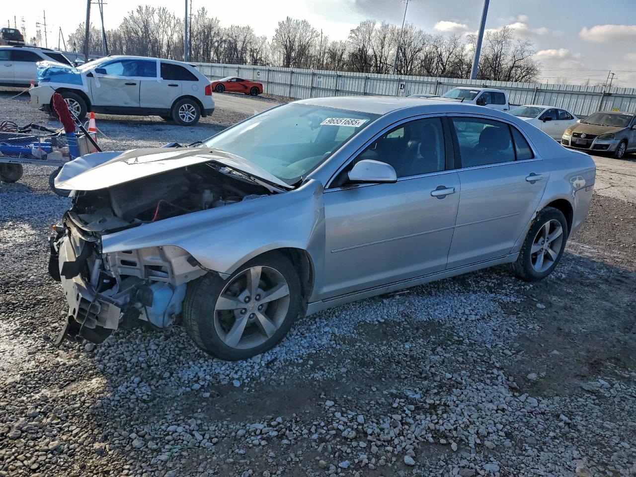 2011 CHEVROLET MALIBU 1LT — FRONT END damage — photo 1