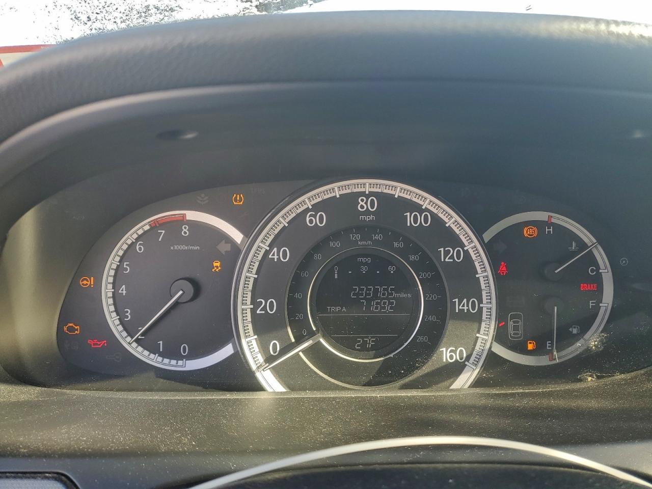 2013 HONDA ACCORD LX photo 9