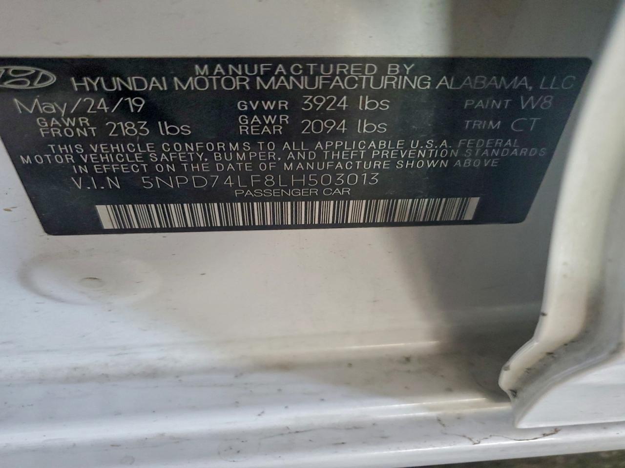 2020 HYUNDAI ELANTRA SE photo 23