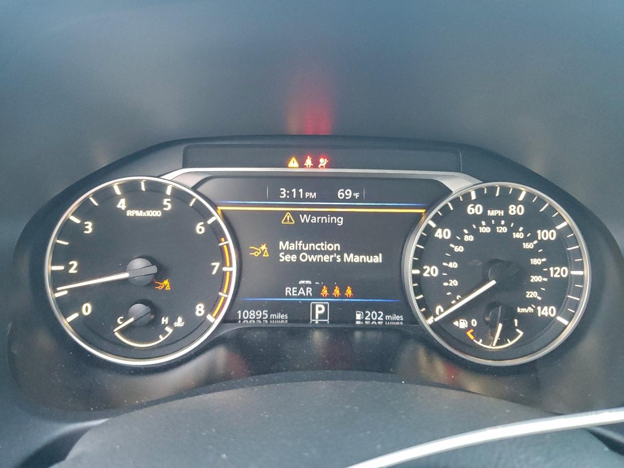 2025 NISSAN ALTIMA SV photo 9