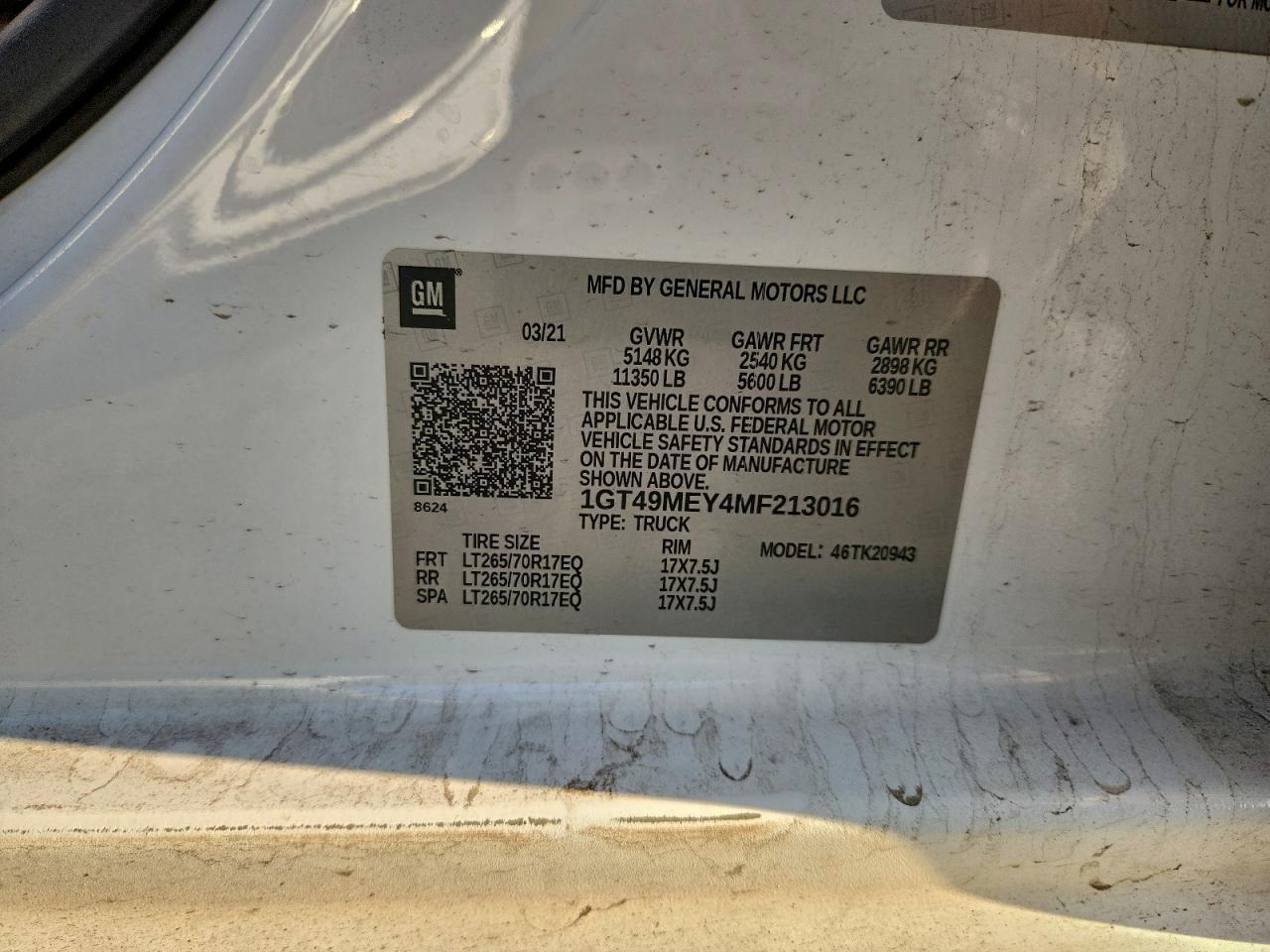 2021 GMC SIERRA K2500 SLE photo 13