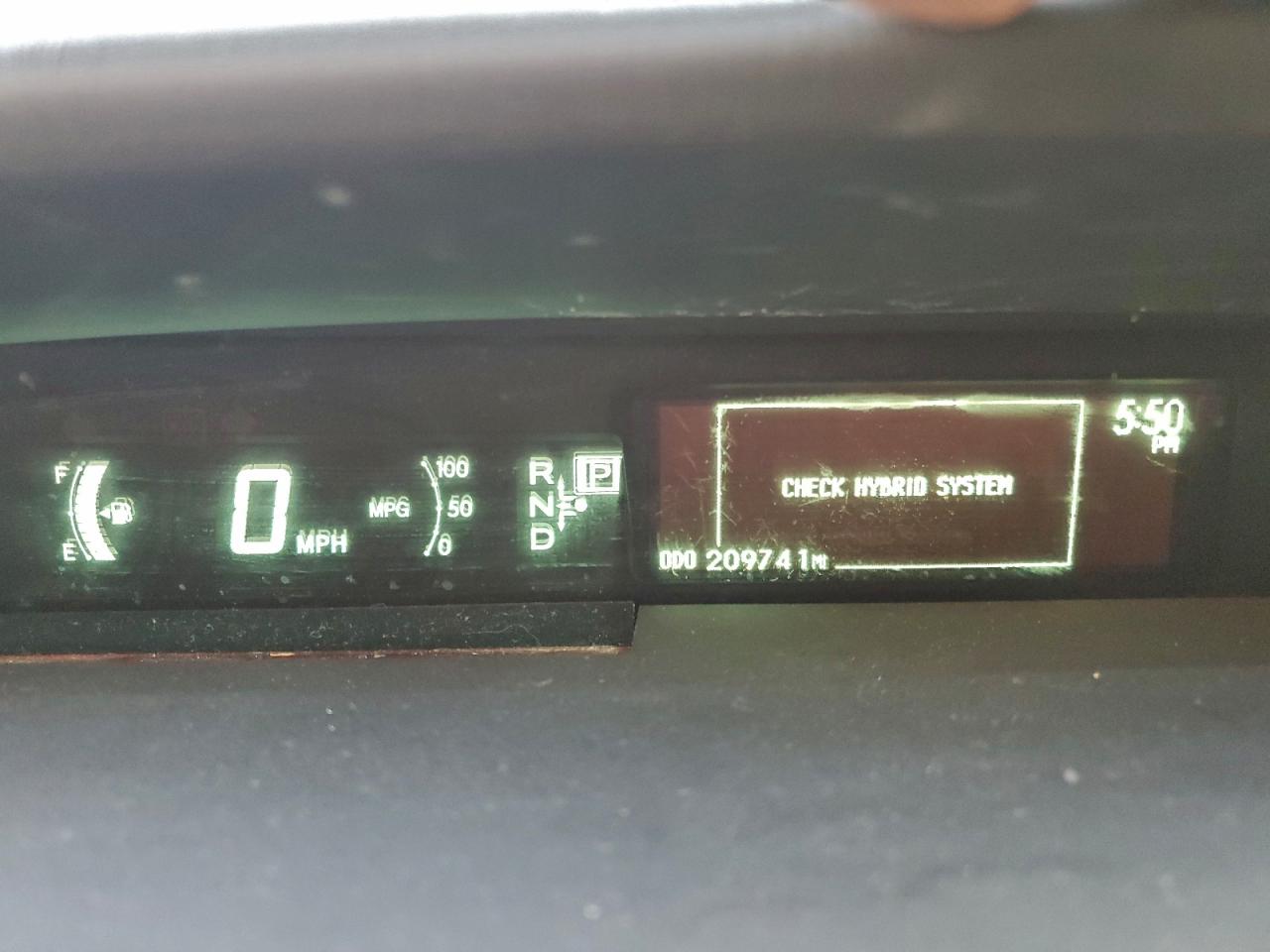 2010 TOYOTA PRIUS II photo 9
