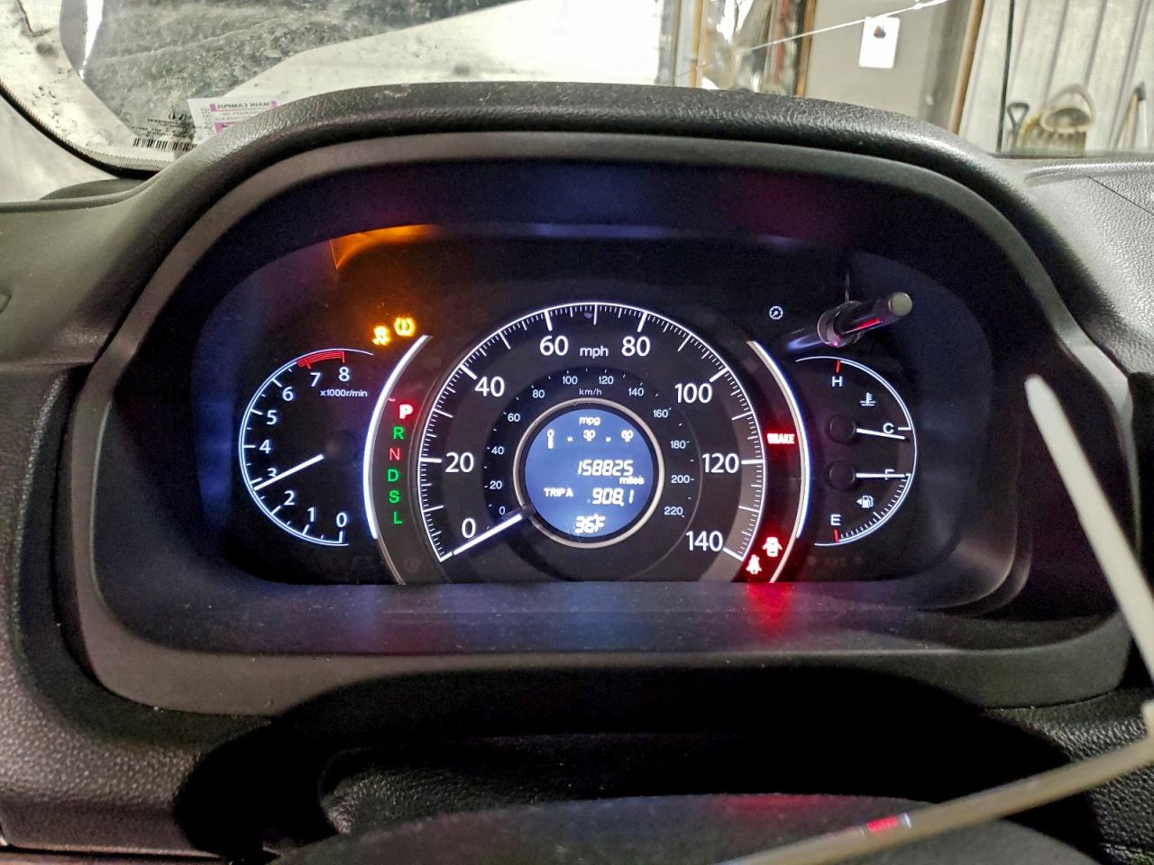 2015 HONDA CR-V EXL photo 9