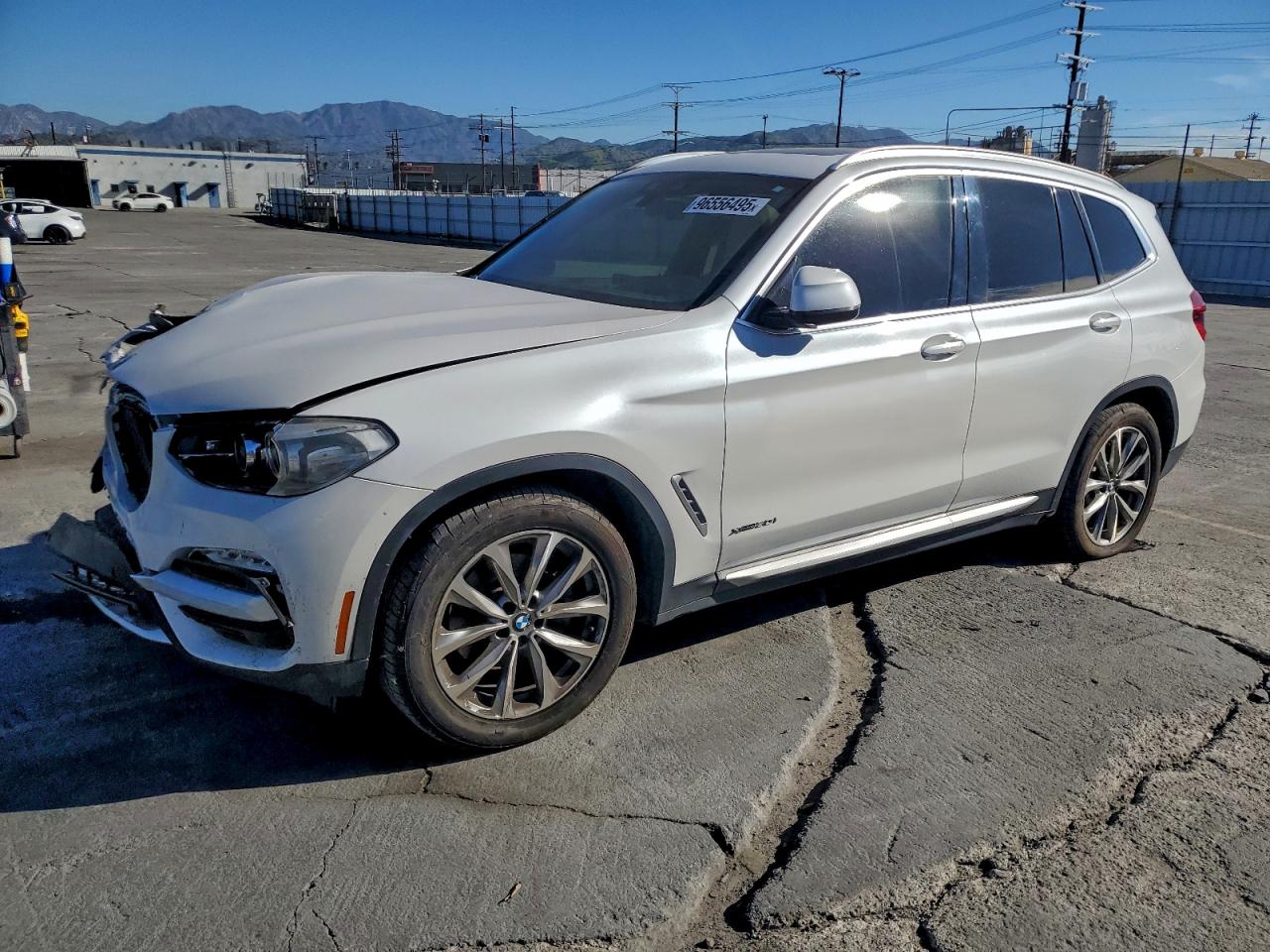 2018 BMW X3 XDRIVE30I — FRONT END damage — photo 1