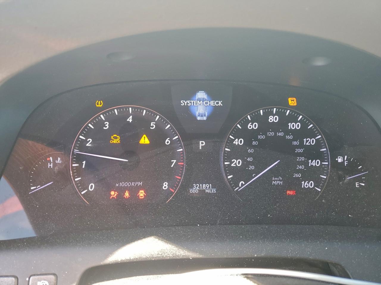 2007 LEXUS LS 460 photo 9