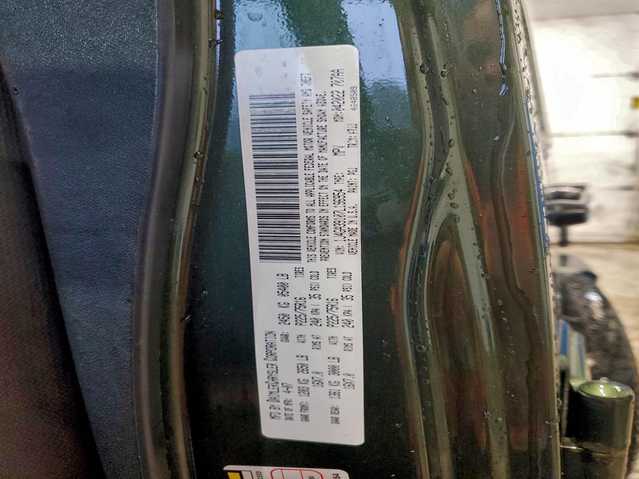 2007 JEEP WRANGLER X photo 13