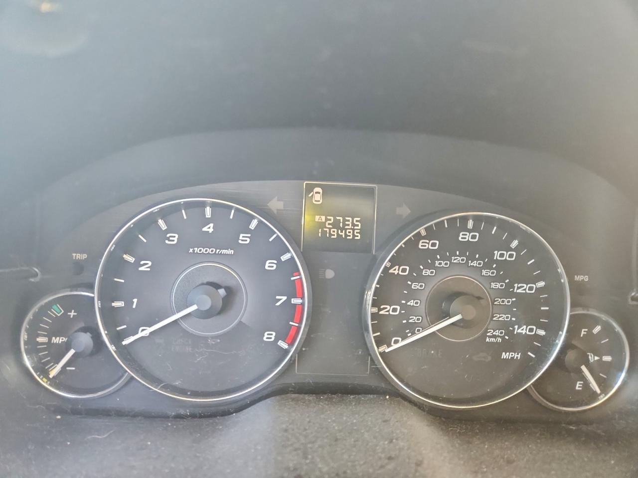 2011 SUBARU OUTBACK 2.5I photo 9