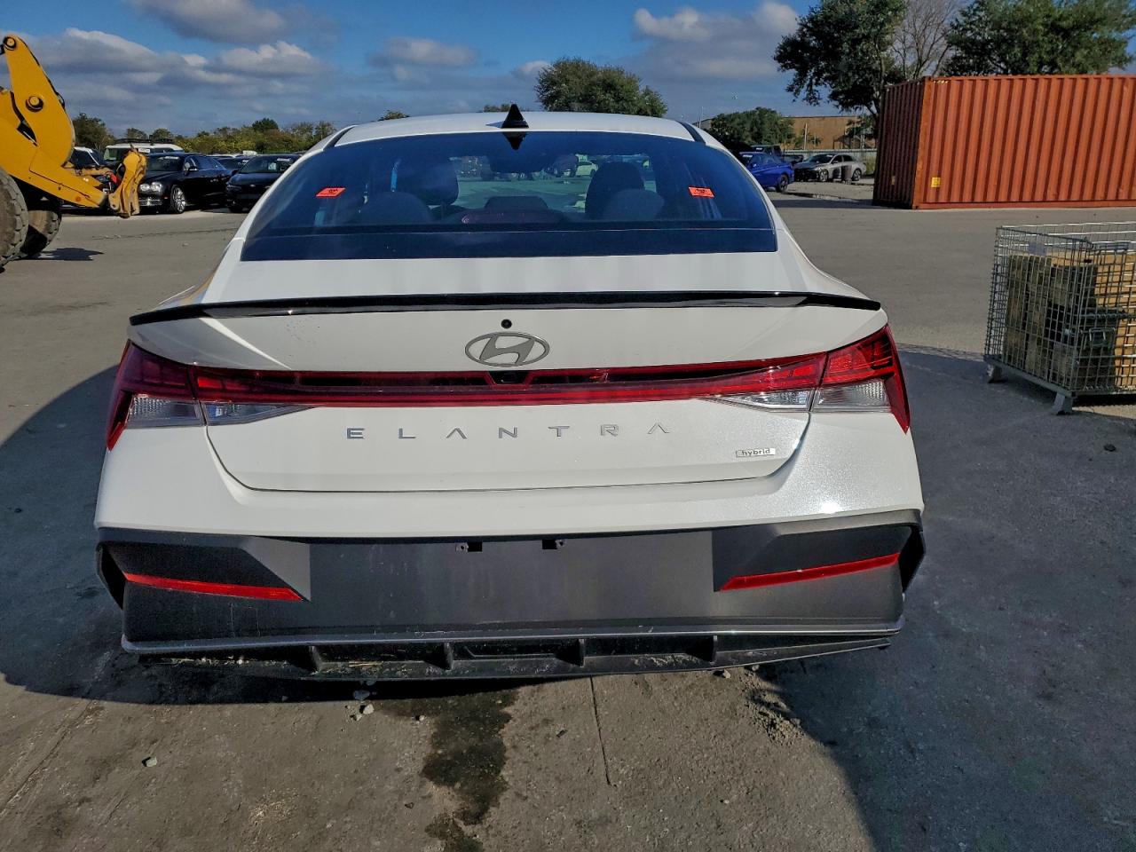 2025 HYUNDAI ELANTRA BLUE photo 6