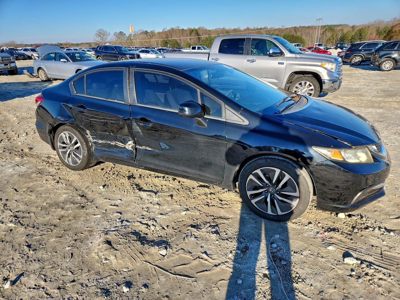 2013 HONDA CIVIC LX photo 4