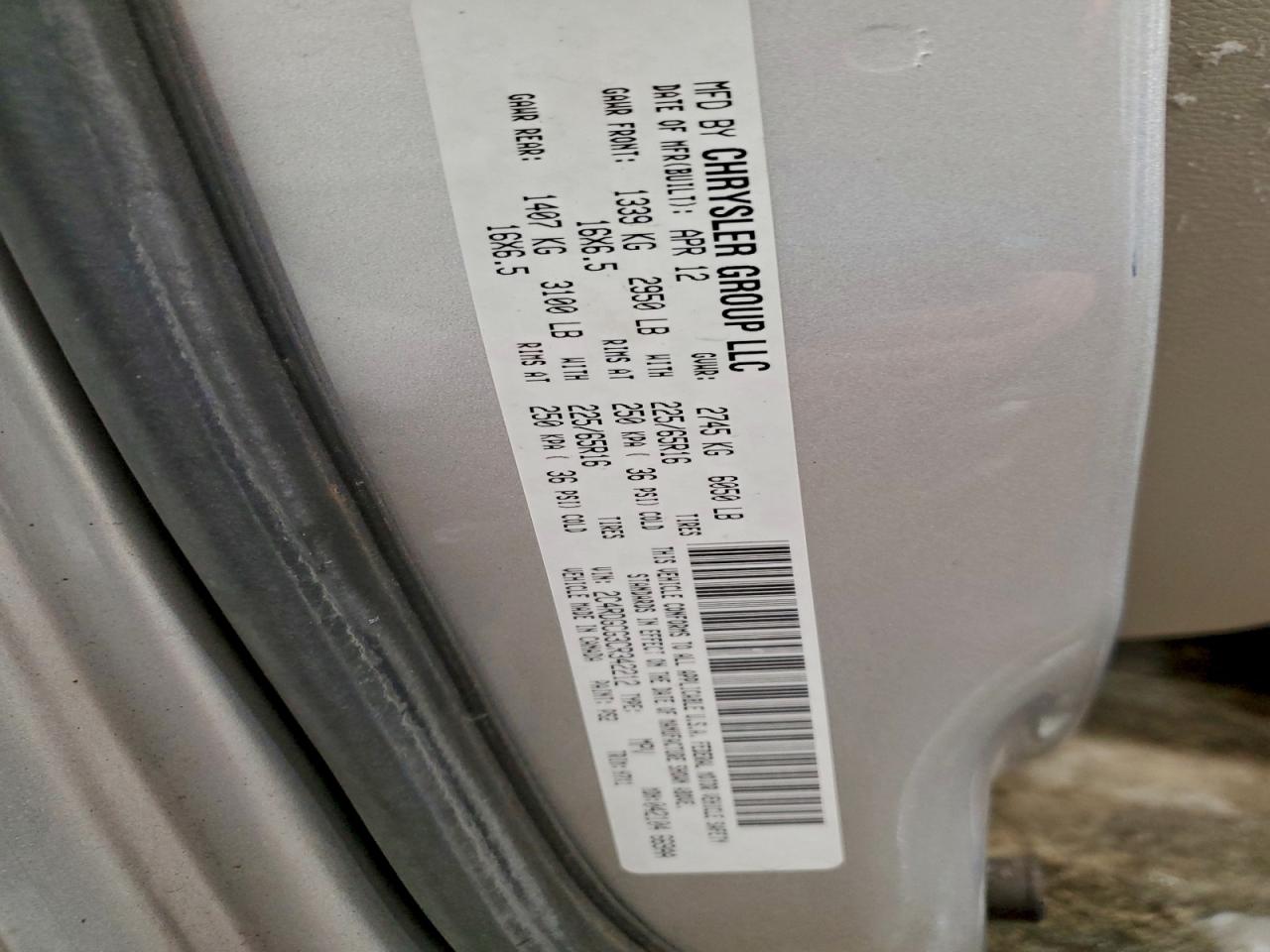 2012 DODGE GRAND CARAVAN SXT photo 13