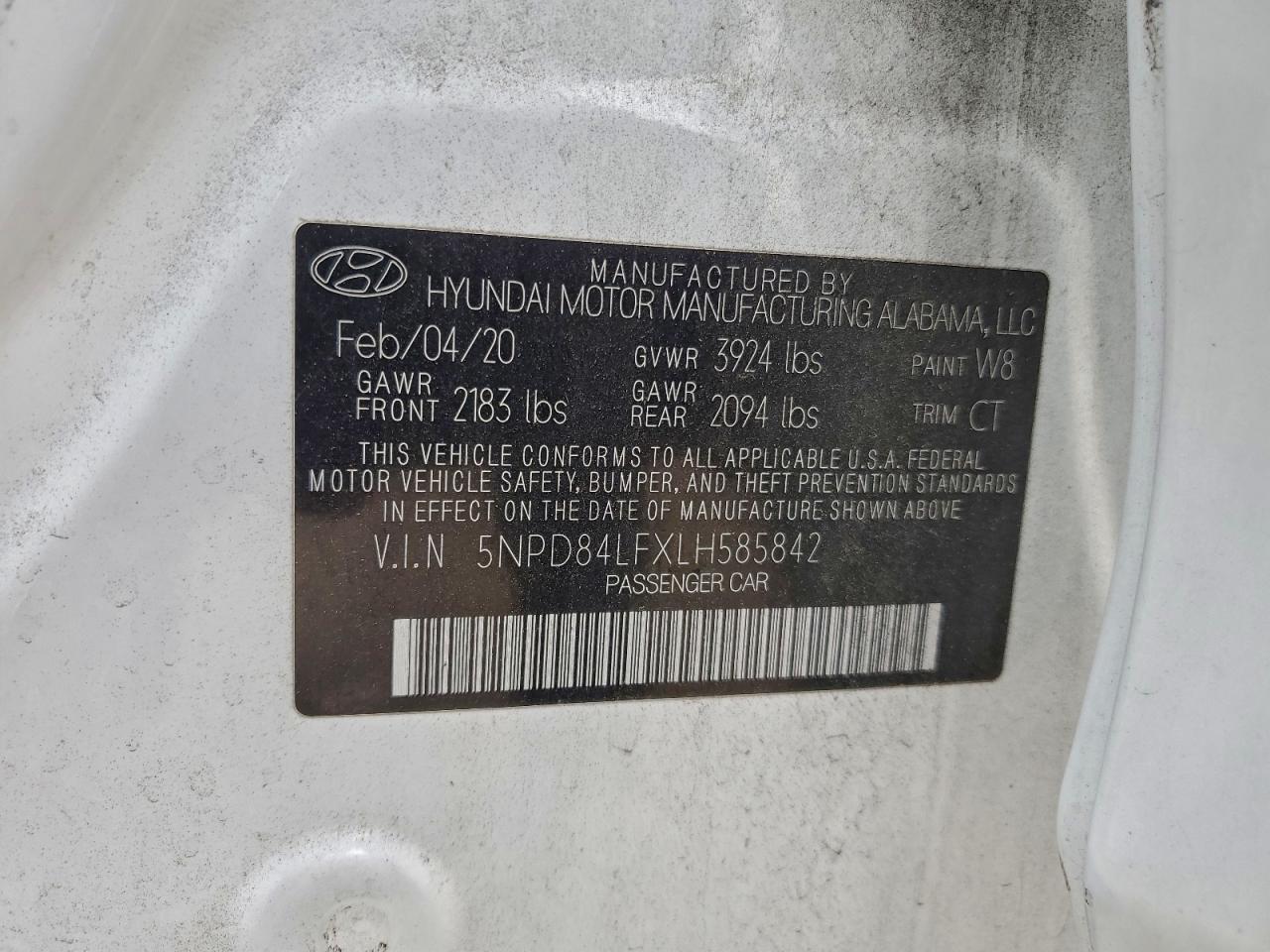 2020 HYUNDAI ELANTRA SEL photo 13