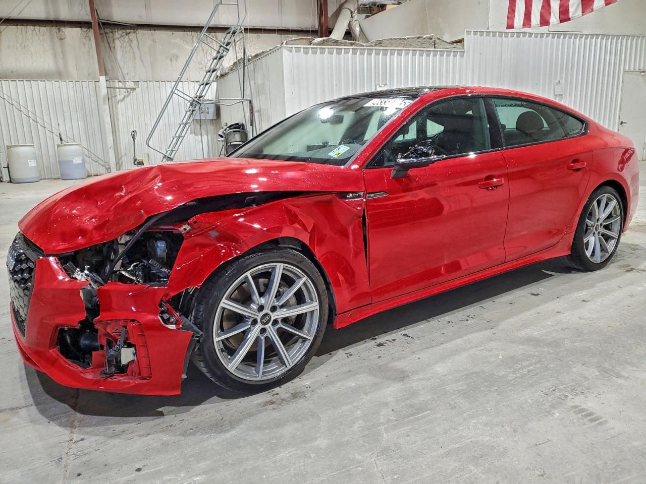 2025 AUDI A5 PREMIUM 45 — FRONT END damage — photo 1