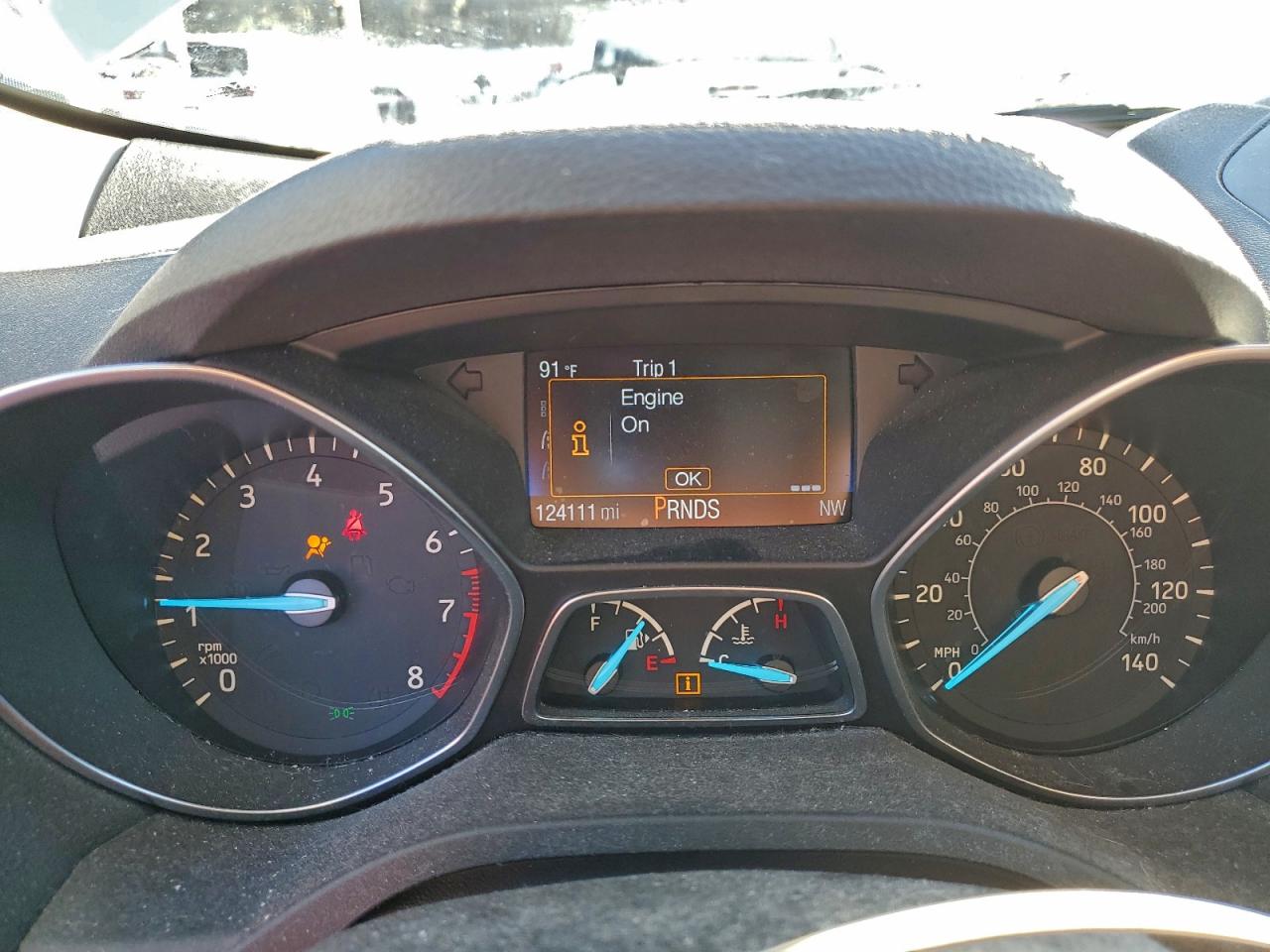 2017 FORD ESCAPE S photo 9