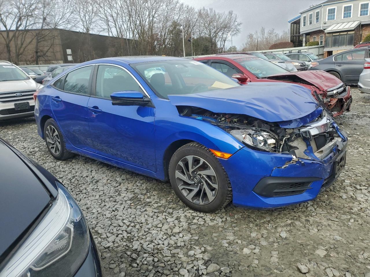 2017 HONDA CIVIC EX photo 4