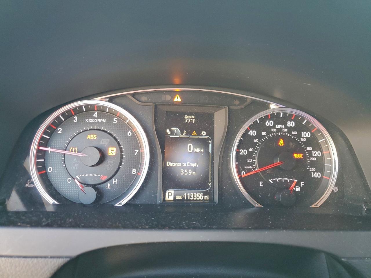 2017 TOYOTA CAMRY LE photo 9