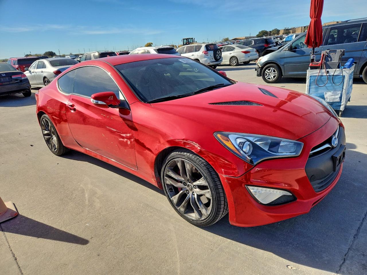 2014 HYUNDAI GENESIS COUPE 3.8L photo 4