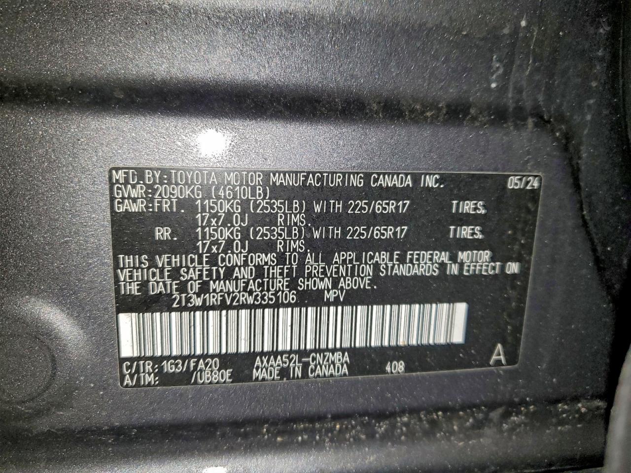 2024 TOYOTA RAV4 XLE photo 13