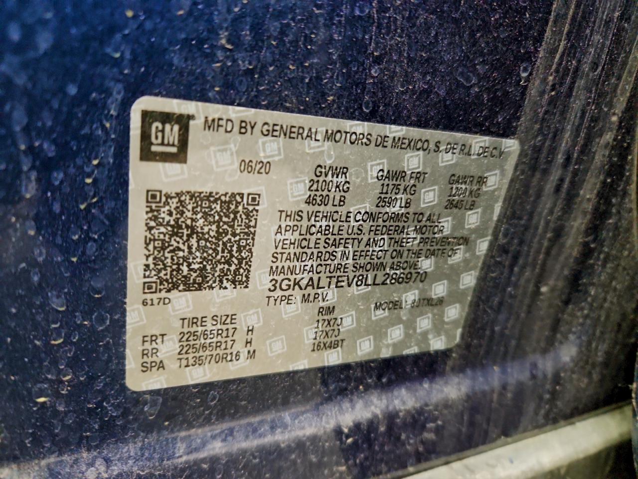 2020 GMC TERRAIN SLE photo 14