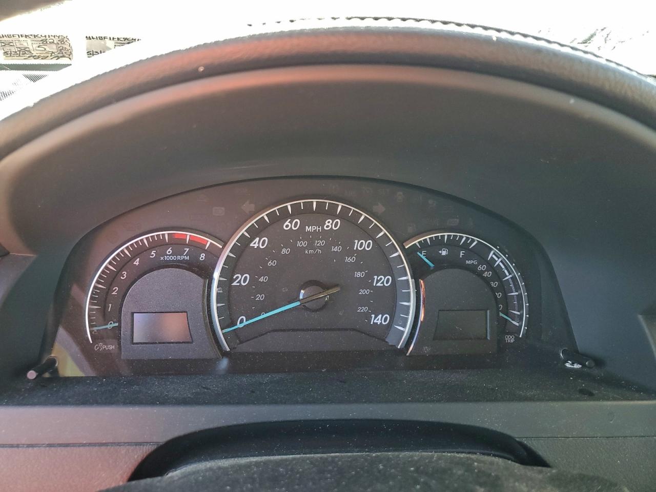 2012 TOYOTA CAMRY BASE photo 9