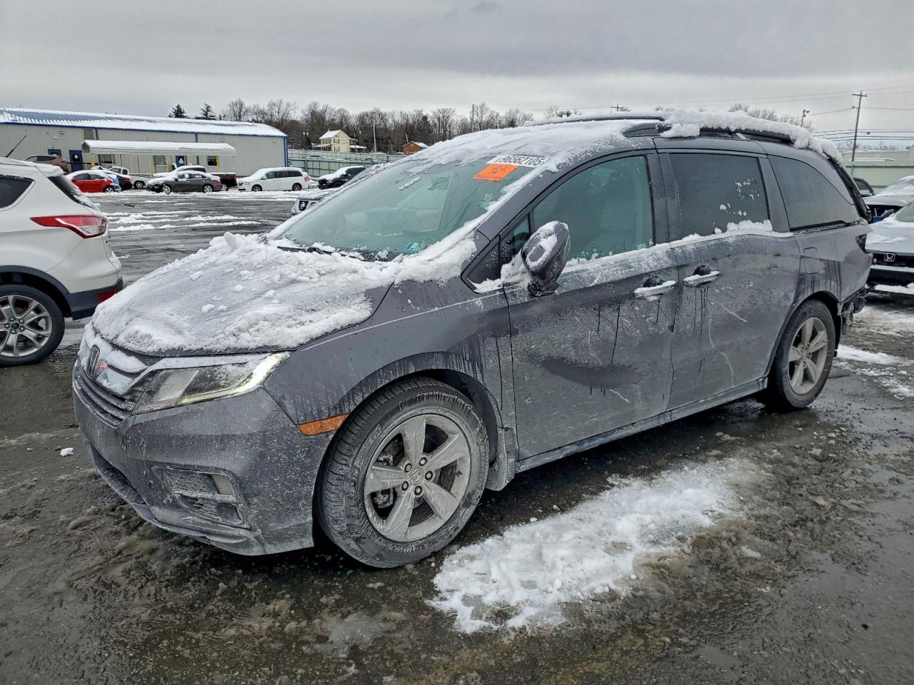 2019 HONDA ODYSSEY EXL — REAR END damage — photo 1
