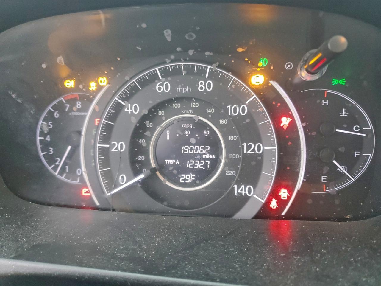 2012 HONDA CR-V EXL photo 9