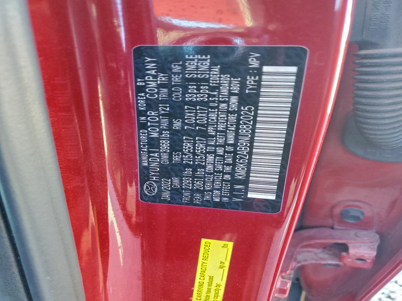 2022 HYUNDAI KONA SEL photo 12