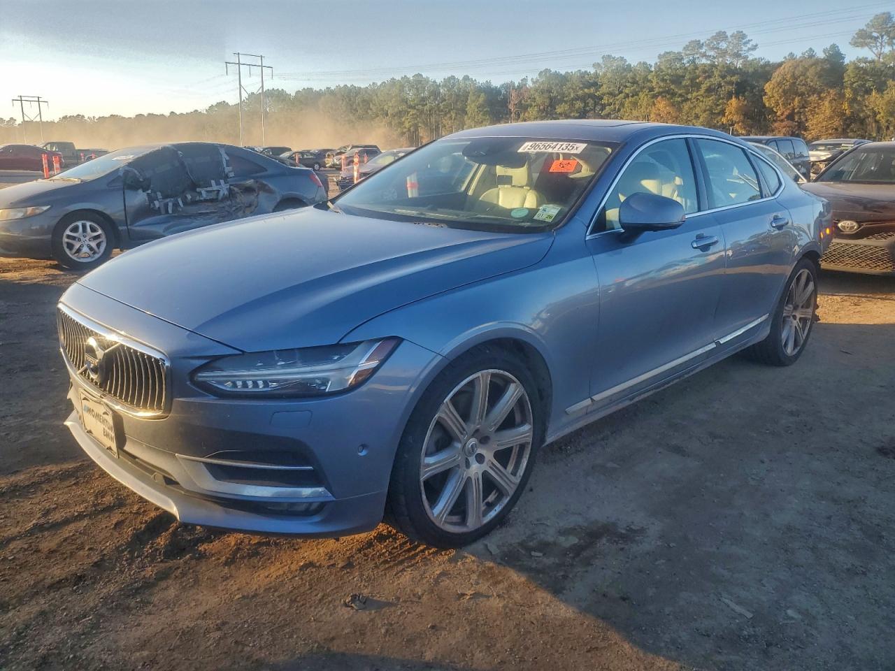 2017 VOLVO S90 T6 INSCRIPTION — REAR END damage — photo 1