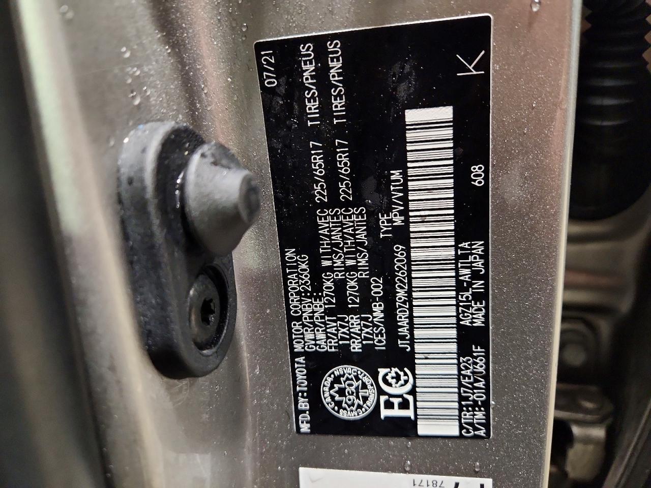 2021 LEXUS NX 300 BASE photo 13