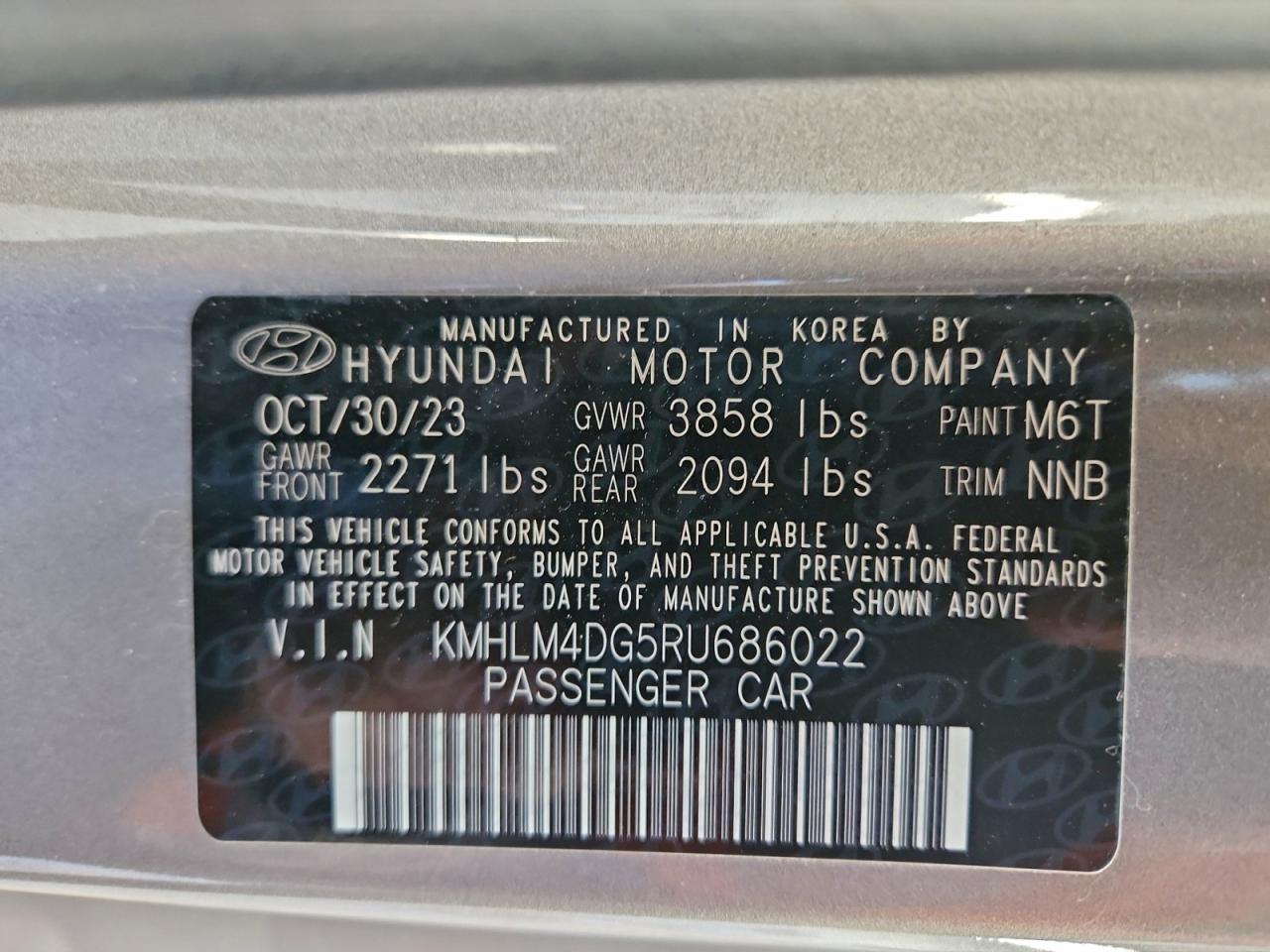 2024 HYUNDAI ELANTRA SEL photo 12