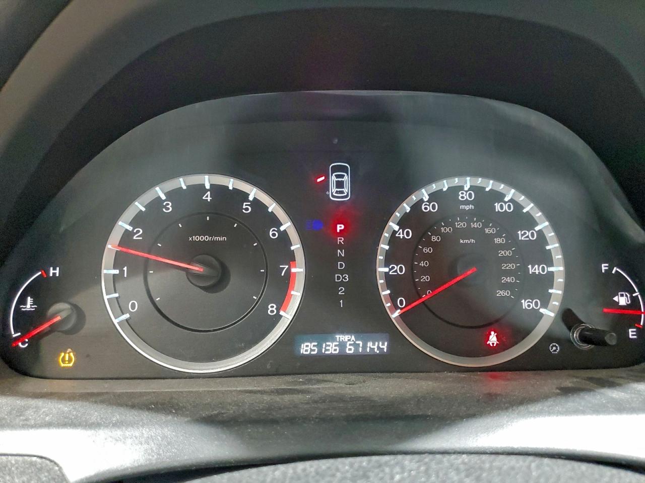 2012 HONDA ACCORD LX photo 9
