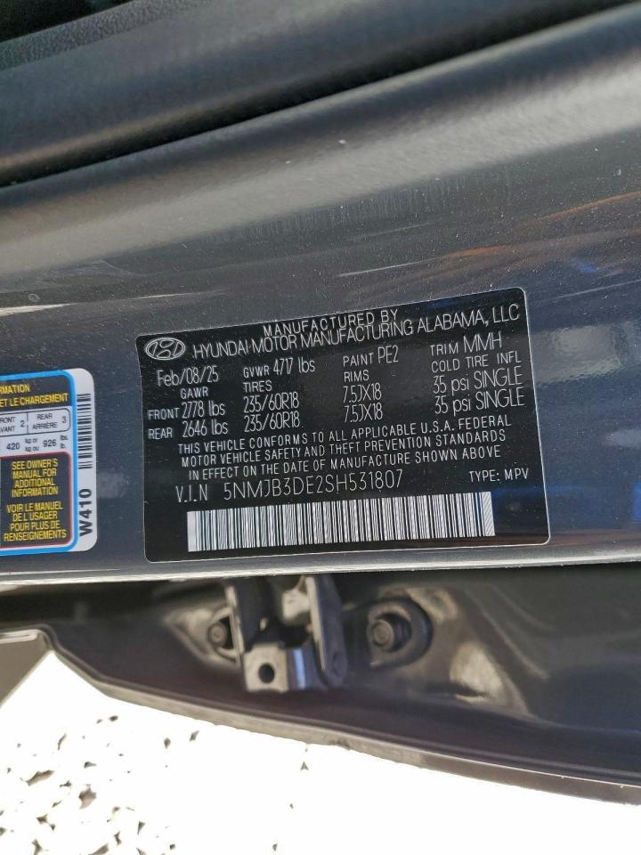 2025 HYUNDAI TUCSON SEL photo 13