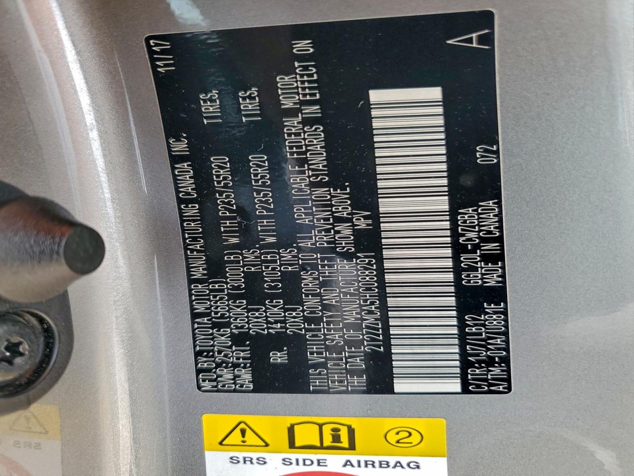 2017 LEXUS RX 350 BASE photo 13