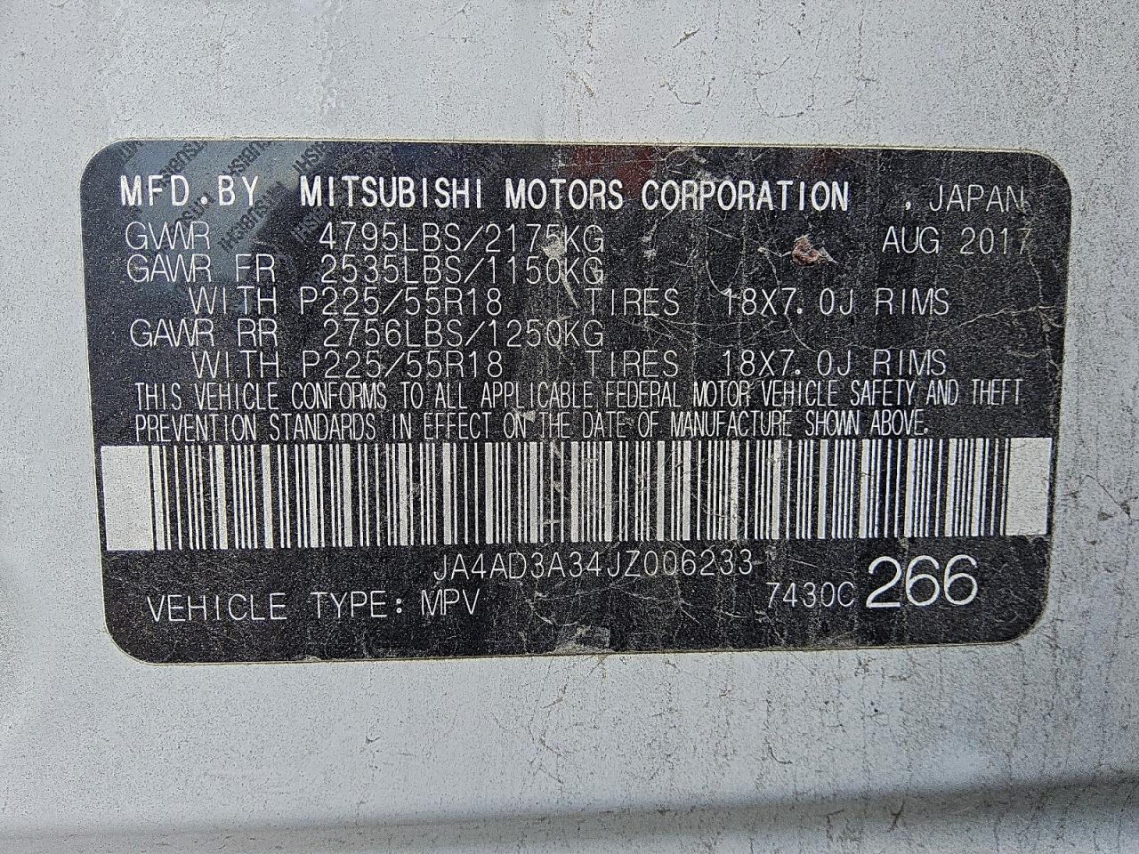 2018 MITSUBISHI OUTLANDER SE photo 13