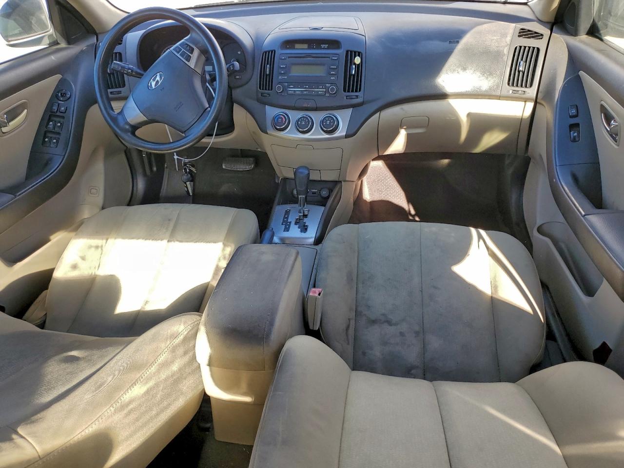 2010 HYUNDAI ELANTRA BLUE photo 8