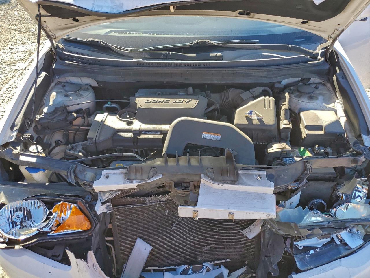 2010 HYUNDAI ELANTRA BLUE photo 11