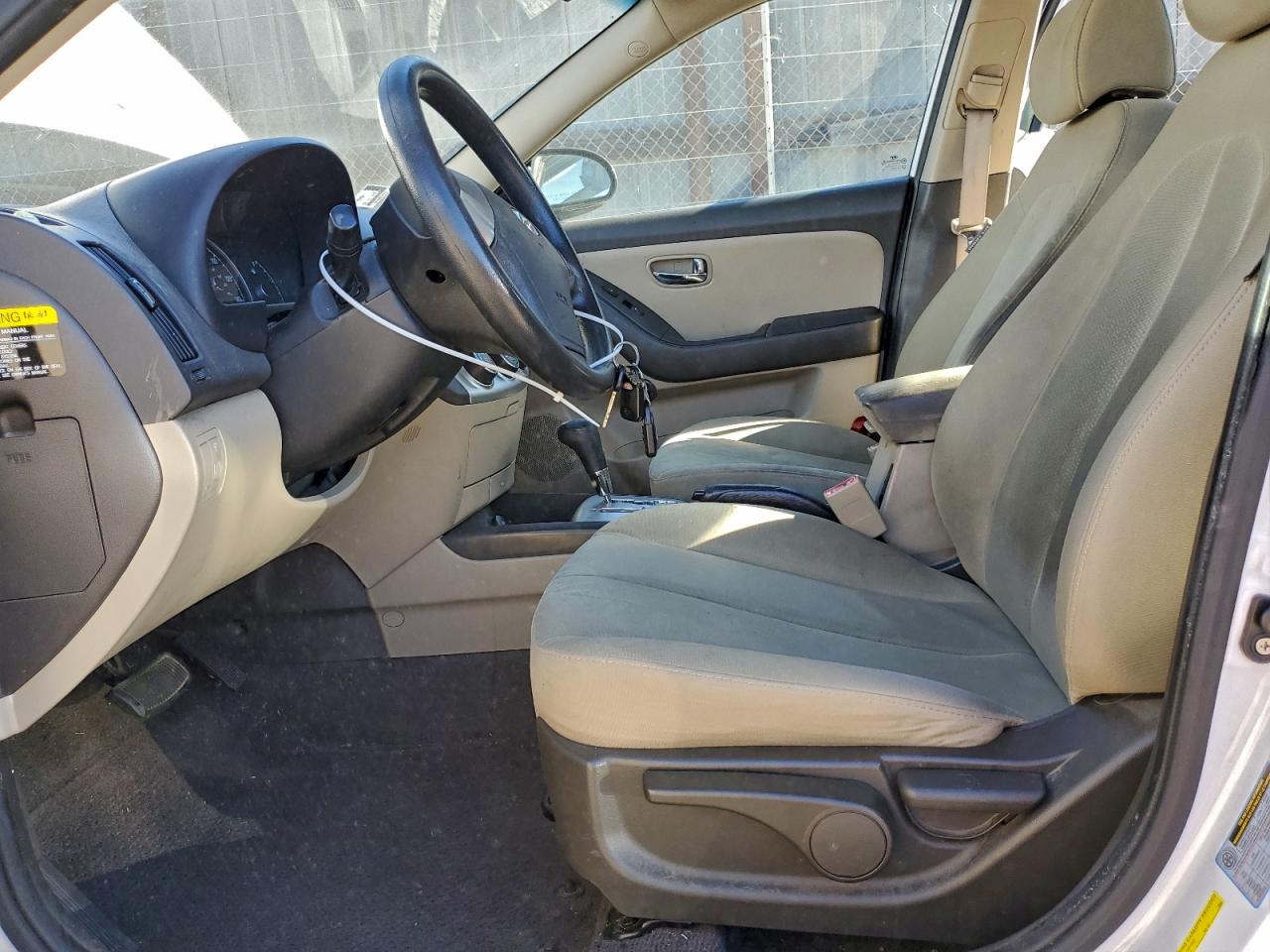 2010 HYUNDAI ELANTRA BLUE photo 7