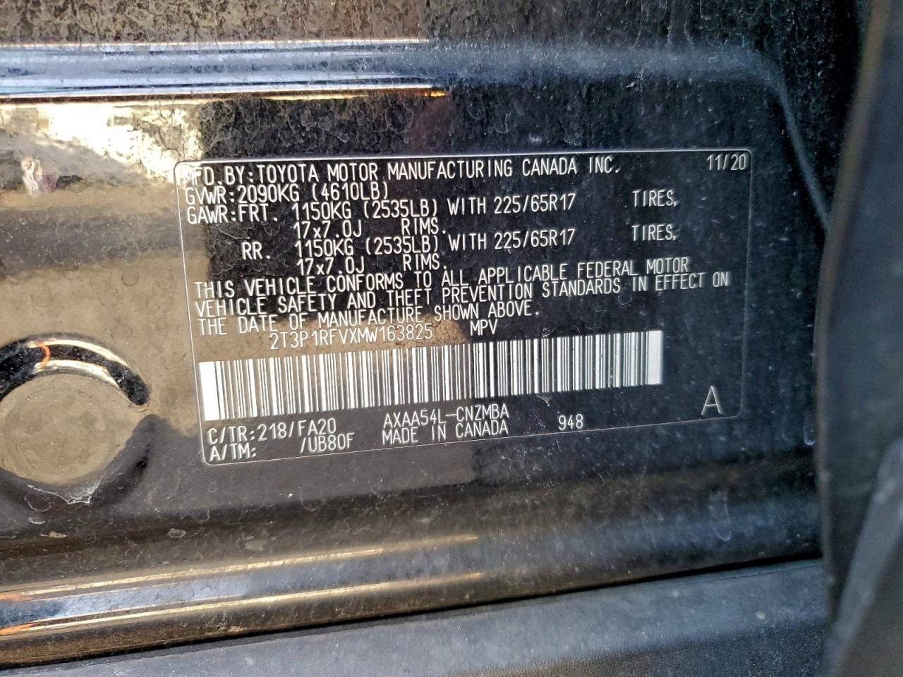2021 TOYOTA RAV4 XLE photo 12