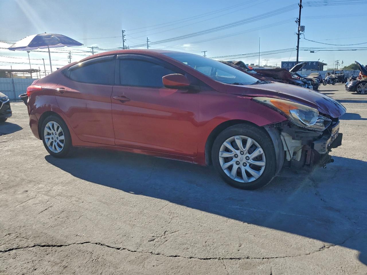 2013 HYUNDAI ELANTRA GLS photo 4